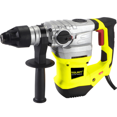 TOLHIT 220-240v 32mm SDS PLUS Portable Concrete Auger Electric Rotary Hammer Drill 1050w 32mm TH1708150032
